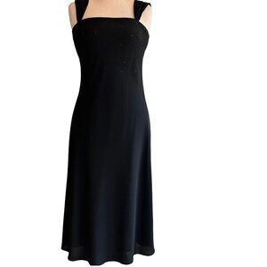 Jones Wear Dress Prom Formal Size 10/M Black Sequins